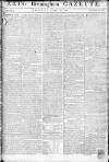 Aris's Birmingham Gazette Monday 25 August 1777 Page 1