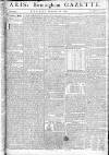 Aris's Birmingham Gazette Monday 27 October 1777 Page 1
