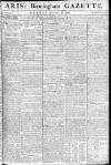 Aris's Birmingham Gazette Monday 26 January 1778 Page 1