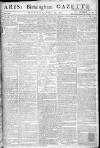 Aris's Birmingham Gazette Monday 29 March 1779 Page 1