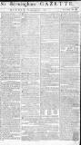 Aris's Birmingham Gazette Monday 21 February 1780 Page 1