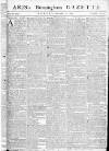 Aris's Birmingham Gazette Monday 30 October 1780 Page 1