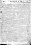 Aris's Birmingham Gazette Monday 29 January 1781 Page 1