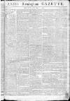 Aris's Birmingham Gazette Monday 07 May 1781 Page 1