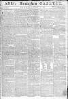 Aris's Birmingham Gazette Monday 02 September 1782 Page 1