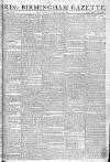 Aris's Birmingham Gazette Monday 12 January 1784 Page 1