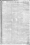 Aris's Birmingham Gazette Monday 04 October 1784 Page 1