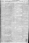 Aris's Birmingham Gazette Monday 21 February 1785 Page 1