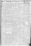 Aris's Birmingham Gazette Monday 03 October 1785 Page 1