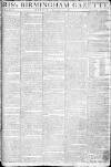 Aris's Birmingham Gazette Monday 31 October 1785 Page 1