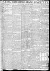 Aris's Birmingham Gazette Monday 16 January 1786 Page 1