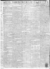 Aris's Birmingham Gazette Monday 04 December 1786 Page 1