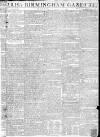 Aris's Birmingham Gazette Monday 05 February 1787 Page 1