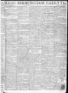 Aris's Birmingham Gazette Monday 12 February 1787 Page 1