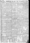 Aris's Birmingham Gazette Monday 28 January 1788 Page 1