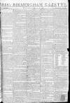 Aris's Birmingham Gazette Monday 10 March 1788 Page 1