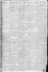 Aris's Birmingham Gazette Monday 24 March 1788 Page 1