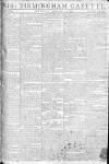 Aris's Birmingham Gazette Monday 15 September 1788 Page 1
