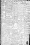 Aris's Birmingham Gazette Monday 05 January 1789 Page 1