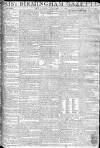 Aris's Birmingham Gazette Monday 02 February 1789 Page 1