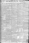Aris's Birmingham Gazette Monday 02 March 1789 Page 1