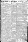 Aris's Birmingham Gazette Monday 16 March 1789 Page 1