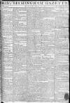 Aris's Birmingham Gazette Monday 23 March 1789 Page 1
