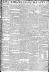 Aris's Birmingham Gazette Monday 08 November 1790 Page 1