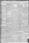 Aris's Birmingham Gazette Monday 20 December 1790 Page 1