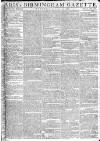 Aris's Birmingham Gazette Monday 21 February 1791 Page 1