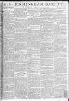 Aris's Birmingham Gazette Monday 12 September 1791 Page 1