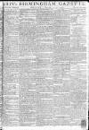 Aris's Birmingham Gazette Monday 21 November 1791 Page 1