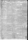 Aris's Birmingham Gazette Monday 28 November 1791 Page 1