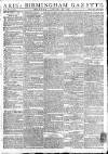 Aris's Birmingham Gazette Monday 30 January 1792 Page 1