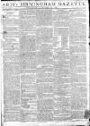 Aris's Birmingham Gazette Monday 27 February 1792 Page 1