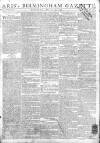 Aris's Birmingham Gazette Monday 05 March 1792 Page 1