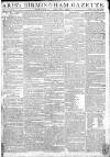 Aris's Birmingham Gazette Monday 18 June 1792 Page 1