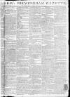 Aris's Birmingham Gazette Monday 11 November 1793 Page 1