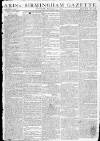 Aris's Birmingham Gazette Monday 24 February 1794 Page 1