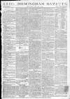 Aris's Birmingham Gazette Monday 26 May 1794 Page 1