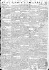 Aris's Birmingham Gazette Monday 09 March 1795 Page 1