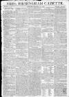 Aris's Birmingham Gazette Monday 28 September 1795 Page 1