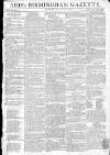 Aris's Birmingham Gazette Monday 25 January 1796 Page 1