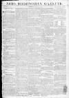 Aris's Birmingham Gazette Monday 11 April 1796 Page 1