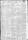 Aris's Birmingham Gazette Monday 20 June 1796 Page 1