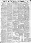 Aris's Birmingham Gazette Monday 08 May 1797 Page 1