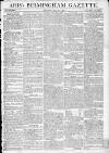 Aris's Birmingham Gazette Monday 31 July 1797 Page 1