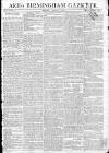 Aris's Birmingham Gazette Monday 07 August 1797 Page 1