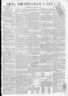 Aris's Birmingham Gazette Monday 02 October 1797 Page 1