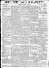 Aris's Birmingham Gazette Monday 13 November 1797 Page 1
